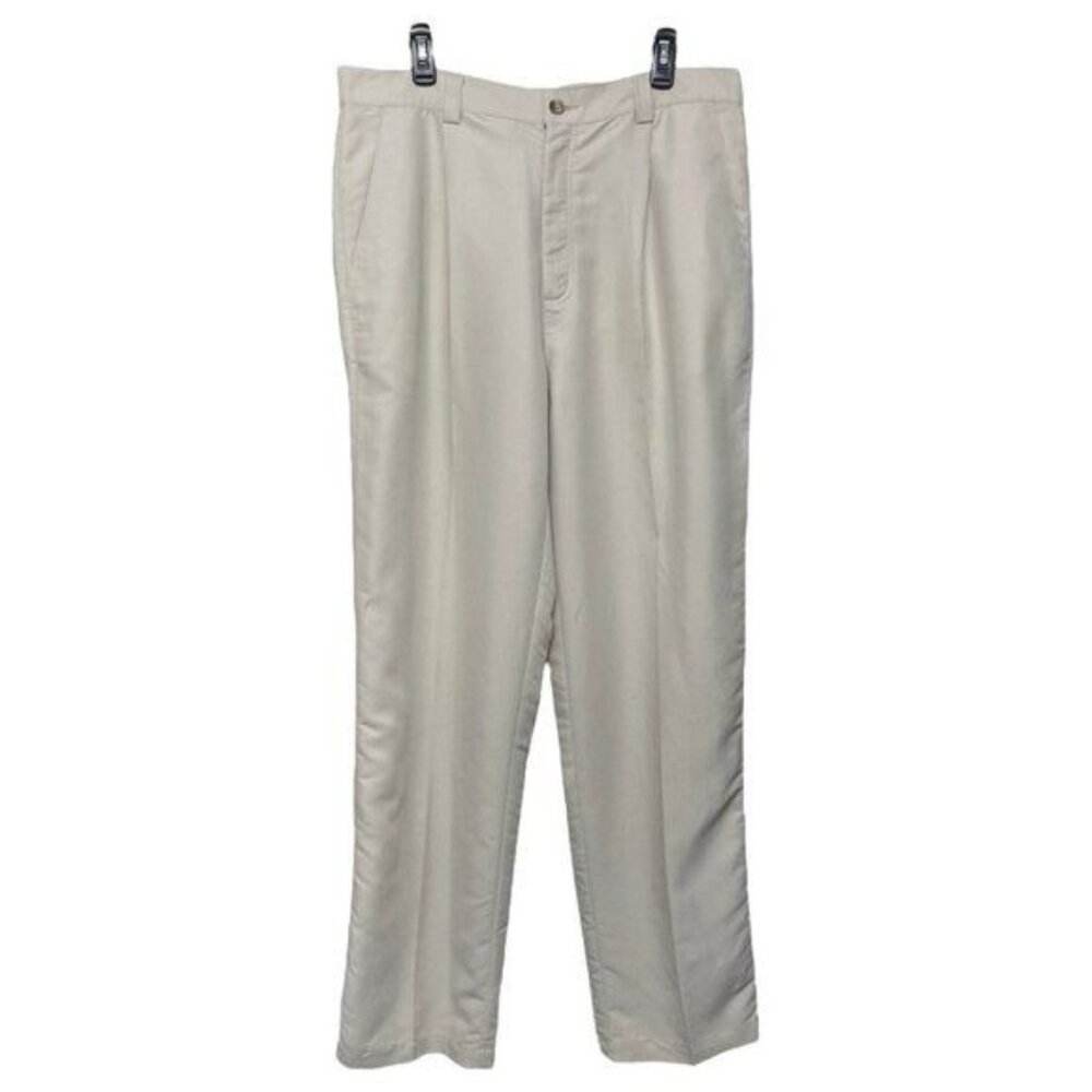 Adidas  x Sergio Garcia Mens Golf Pants‎ Cotton Polyester Blend in Beige Size 35
